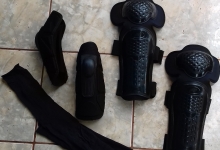 Vendo Kit joelheira + Cotoveleira + brinde para trilha/Skate/patins