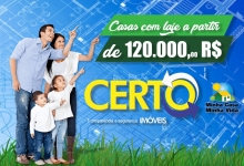 Vendo casas novas a partir de R$ 115.000,00 Programa MCMV