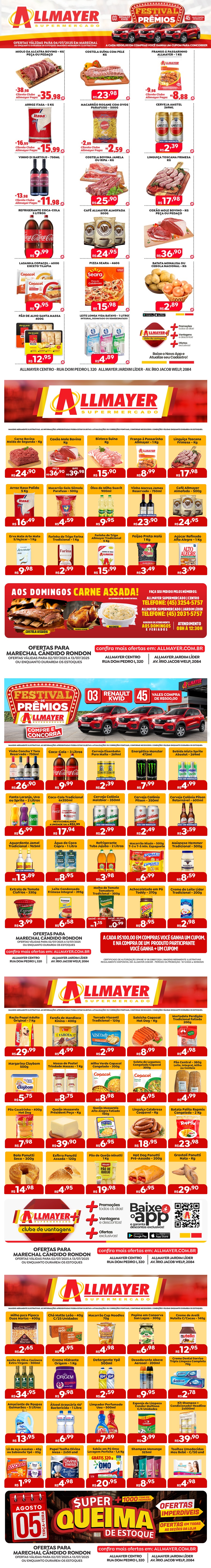 Ofertas Allmayer Supermercado - Marechal Cândido Rondon