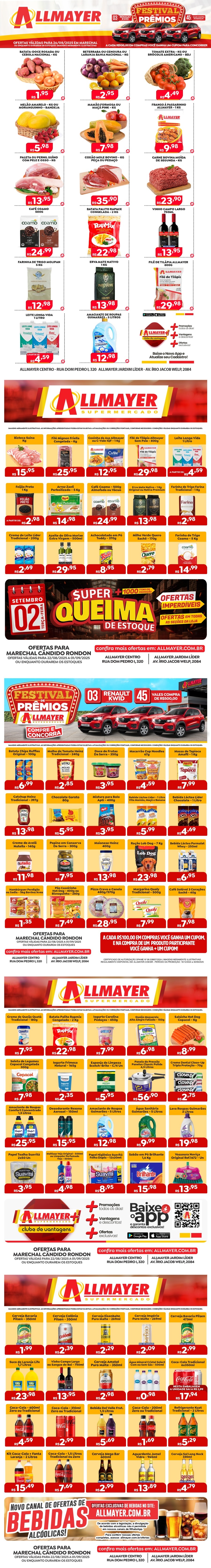 Ofertas Allmayer Supermercado - Marechal Cândido Rondon