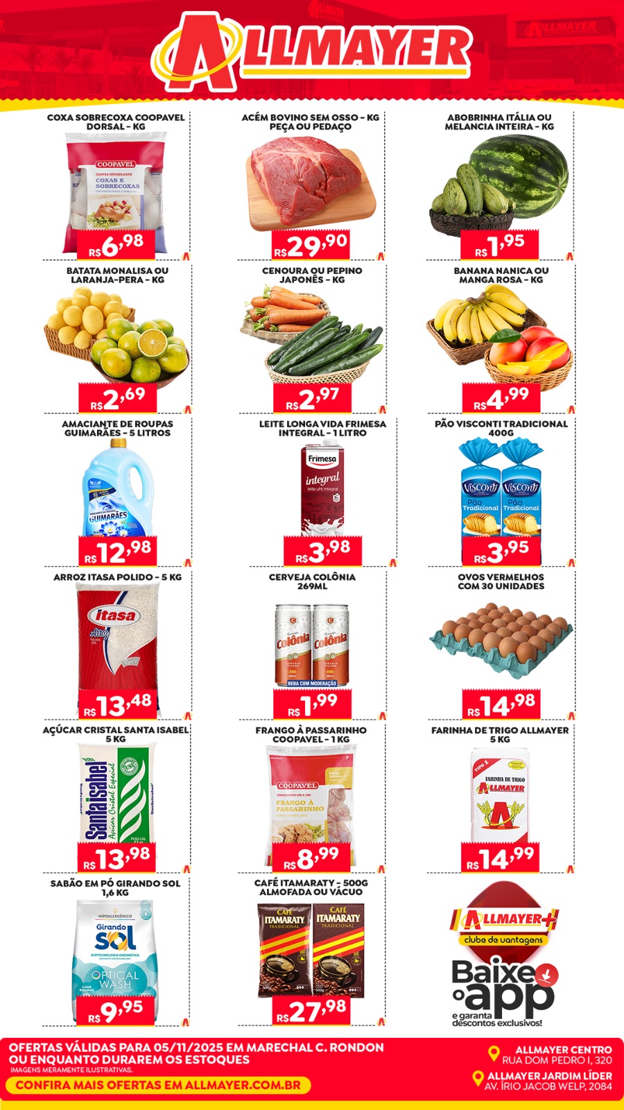 Ofertas Allmayer Supermercado - Marechal Cândido Rondon