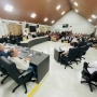 Manifestação de professores na audiência pública (Foto: Divulgação ) 