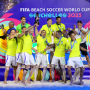 Brasil conquista heptacampeonato da Copa do Mundo de beach soccer (Foto: Divulgação FIFA ) 