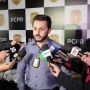 Entrevista com o delegado-adjunto Rodrigo Baptista Santos (Foto: Gilmar Angelo/Toledo News ) 