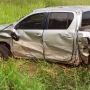 Uma pessoa ficou ferida no acidente (Foto: Toledo News  ) 