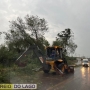 Os distritos da cidade registraram estragos significativos  (Foto: Correio do Lago ) 