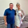 Bianca Moenster representa o município no concurso estadual  (Foto: Divulgação ) 