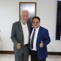 Presidente do Sistema Fecomércio Sesc Senac PR e vice-governador do Paraná, Darci Piana e o deputado estadual Oziel Luiz de Souza, o Batatinha (MDB) (Foto: Divulgação ) 