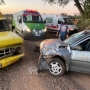 Quatro pessoas ficaram feridas  (Foto: Ponto da Notícia ) 