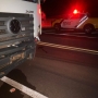 Acidente envolveu carro e caminhão (Foto: Maicon Stefan/Ponto da Notícia ) 