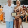 A entrerriense Thais Vitória Zanatta brilhou na passarela (Foto: Intagram particular da Thais Zanatta ) 