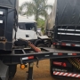 A PRF foi acionada para atender ao acidente (Foto: Ponto da Notícia  ) 