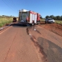O fogo se alastrou rapidamente  (Foto: Rádio Difusora ) 