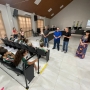 Visita de alunos da Escola 25 de Março (Foto: Divulgação ) 