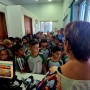 Estudantes do 3º ano da Escola Municipal Osvino Carlos Weirich  (Foto: Marco Goes/AquiAgora.net ) 